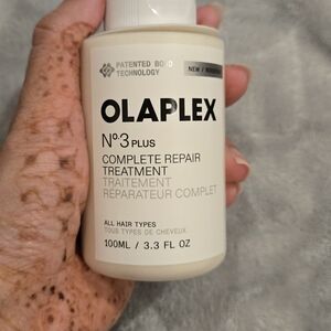 OLAPLEX No.3 Plus Complete Repair Treatment — White Cream Bottle